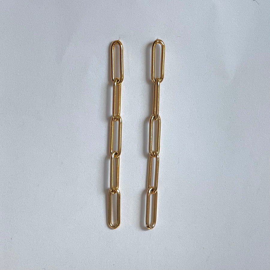 Bailey Link Earrings - Large